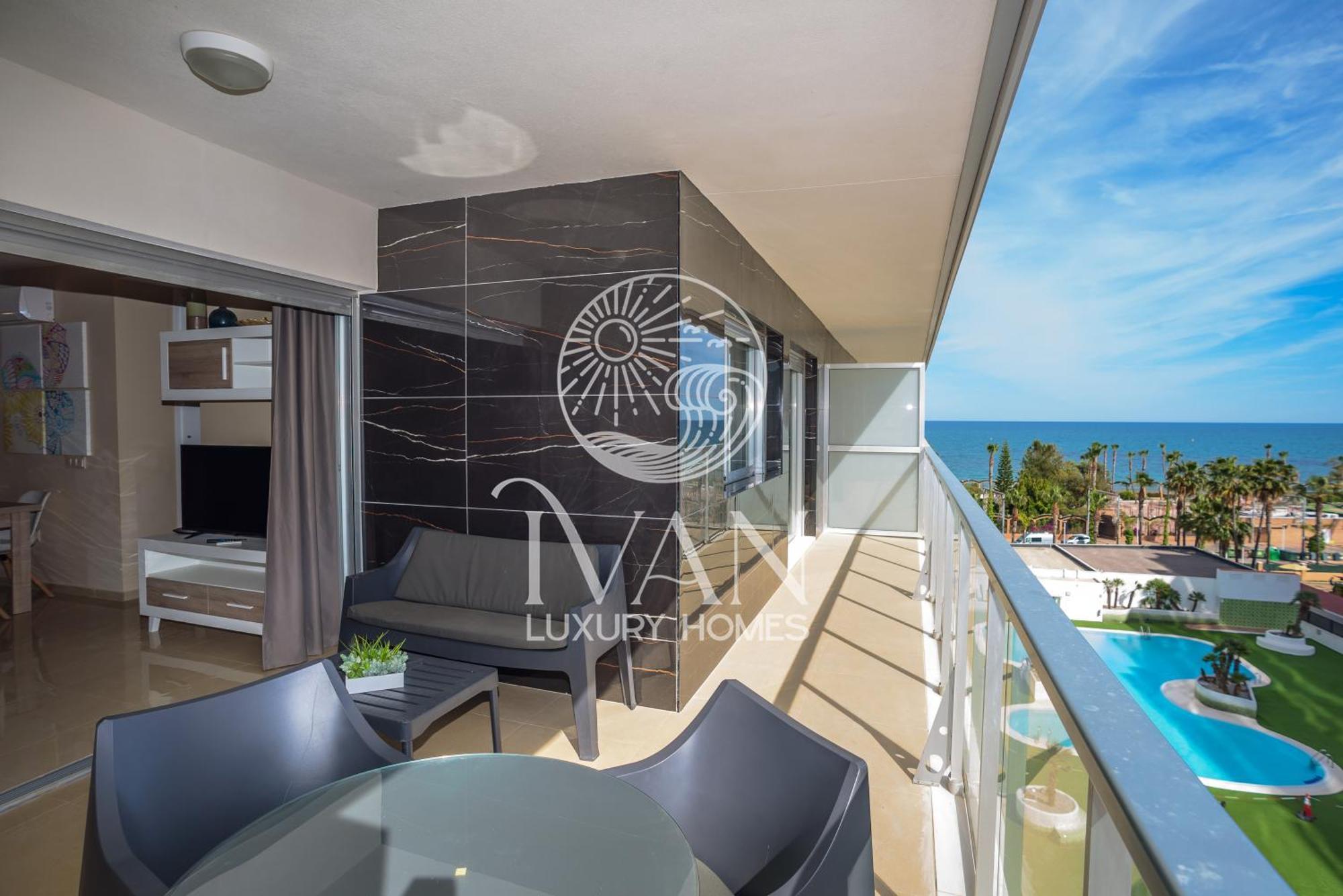 Casa Lucero - Ivan Luxury Homes - 6ªPta. - Sur - 1ª Linea de Playa Oropesa del Mar Exterior foto
